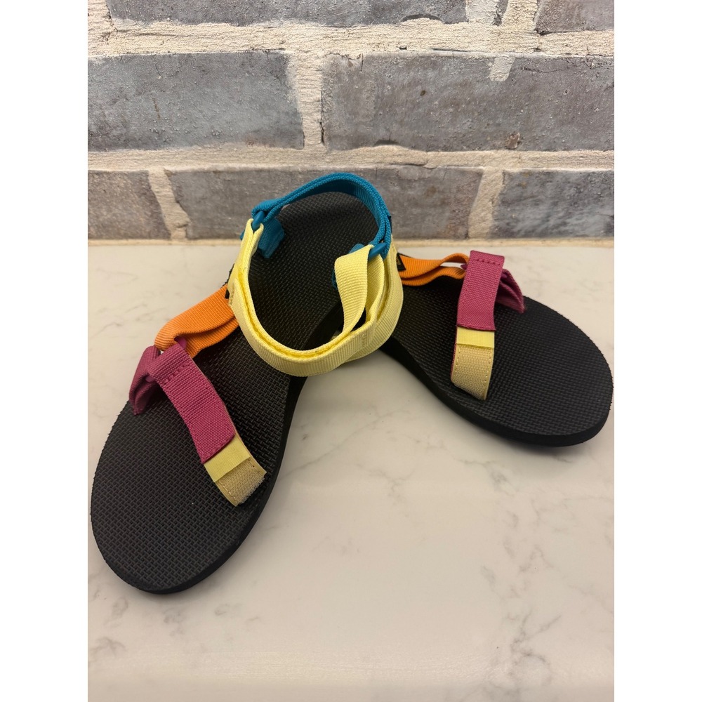 Teva Original Universal Multi Color Sandals Womens 8 Retro 90s Sport 1003987